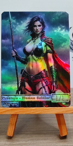 Foil Human Soldier #11